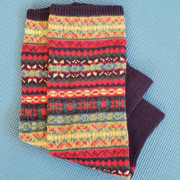Leg Warmers in Navy - Picture 1 of 2